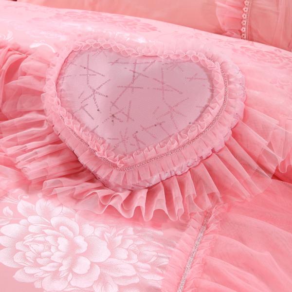 Set de ropa de cama de lujo de boda 100% algodón 200TC Sillón de cama Sillón de cama anti tirón