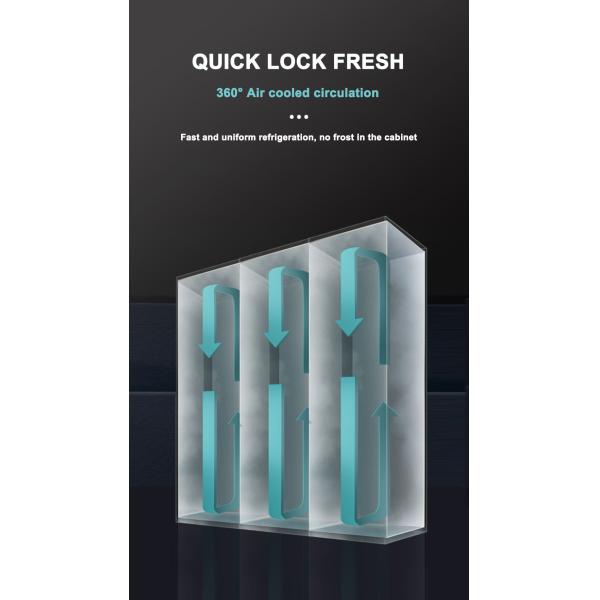 Плоская головка охладителя вина дисплея холодильника напитка Eco супермаркета дружелюбная коммерчески