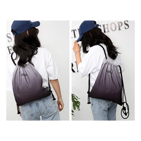 Colorful Sports Backpacks Stylish OEM Macaroon Beautiful Gradient Color