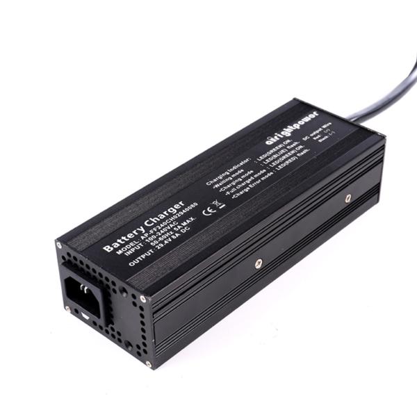 DC 240W EV Battery Charger For Golf Carts Ebike Electric Motorcycle