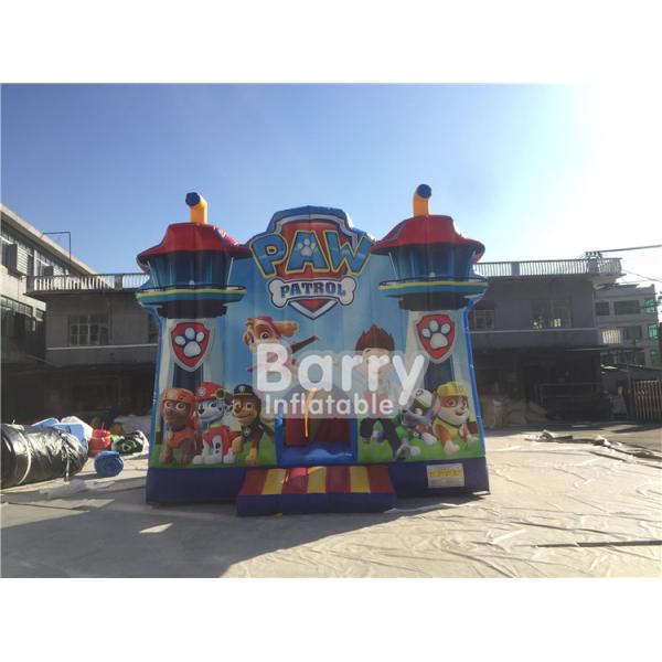 Скольжения хвастуна темы патруля ЛАПКИ цвет раздувного мульти- для парка атракционов