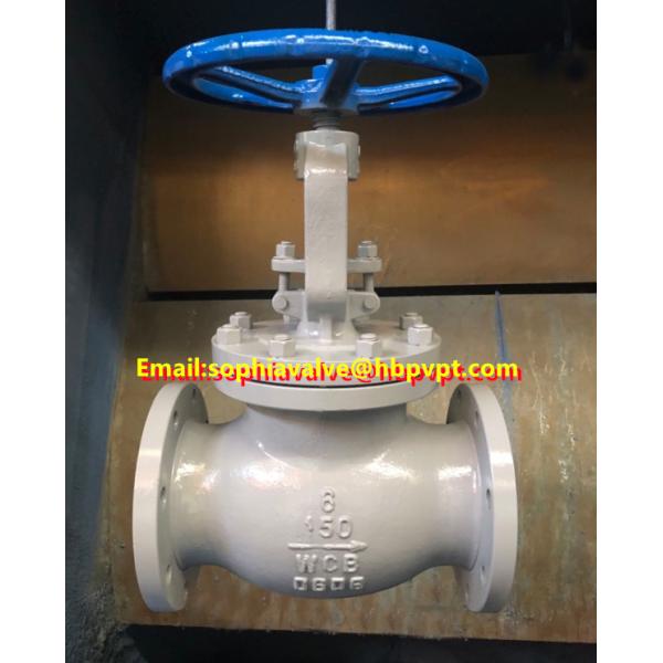 ANSI 150LB WCB globe valve