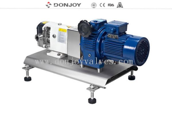 TUL-20 Purity Lobe Pump Transfer High Visocisty With Motor Cover
