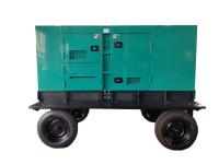 Do verde industrial do gerador de IP23 Cummins gerador móvel do reboque