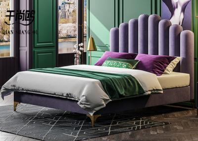 Multifunction 	King Size Upholstered Beds 160*200cm For Apartment