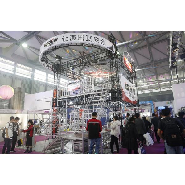 ronda de cristal portátil móvil de la decoración de la etapa 750kg/Sqm para la boda