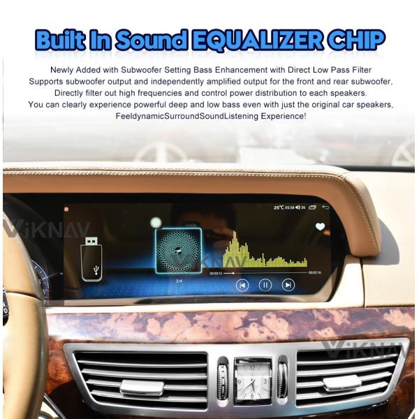 12,3 стерео автомобиля класса W221 W216 BENZ s Мерседес блока андроида дюйма главный с яблоком carplay