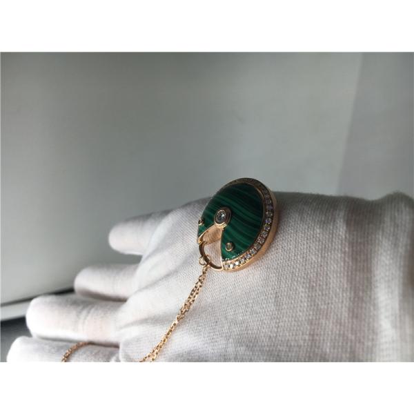 Malachite High End Custom Jewelry Amulette De Necklace For Women