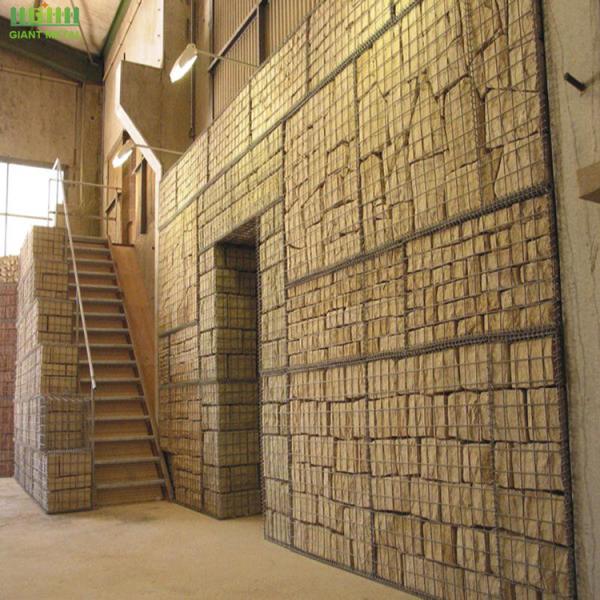 Гальванизированный камень заполнил корзины Gabion 2x1x1 сварило коробку gabion