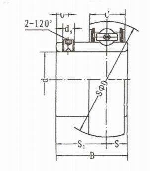 UC307 вводят длинную жизнь шарикоподшипника 35*80*48mm ZV1 ZV2