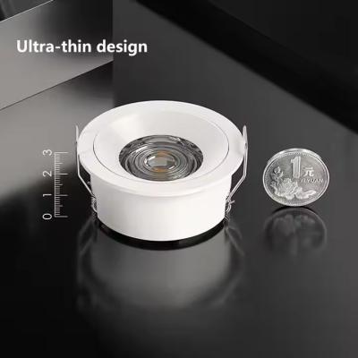 Front Replace Bulb White Adjustable Spotlight , Anti Glare LED Downlights For Residence