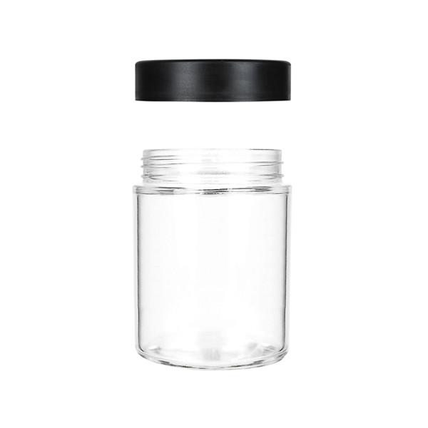 18oz Glass Child Resistant Jars With Wide Mouth Glass Candle Jar 18oz Smooth Flower Jar