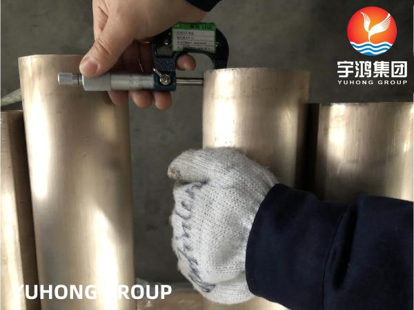 C70600 Copper Alloy Steel Heat Transfer Tube Stainless Steel For Condenser Coolers