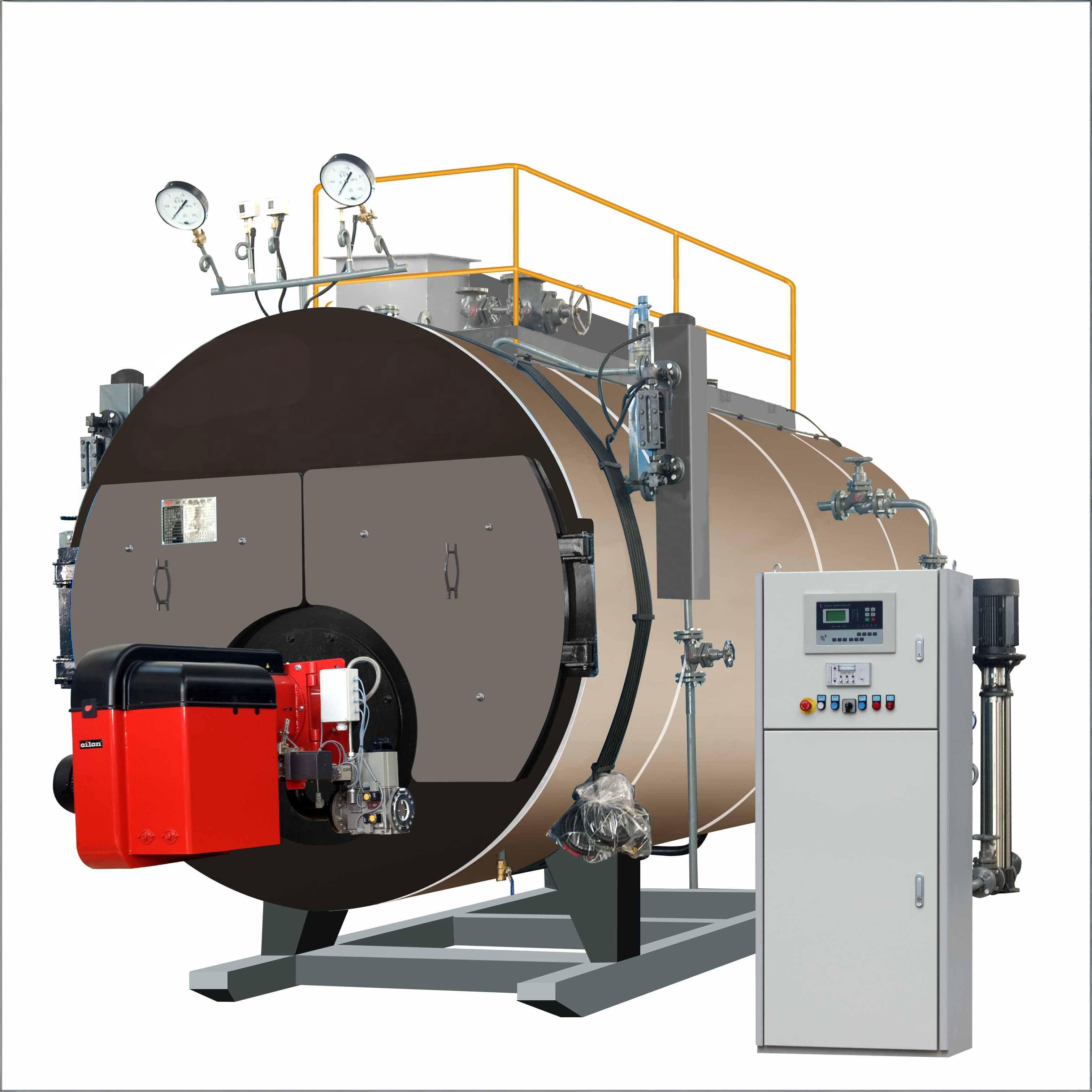 WNS Fully Automatic Gas Oil Fired Hot Water Boiler