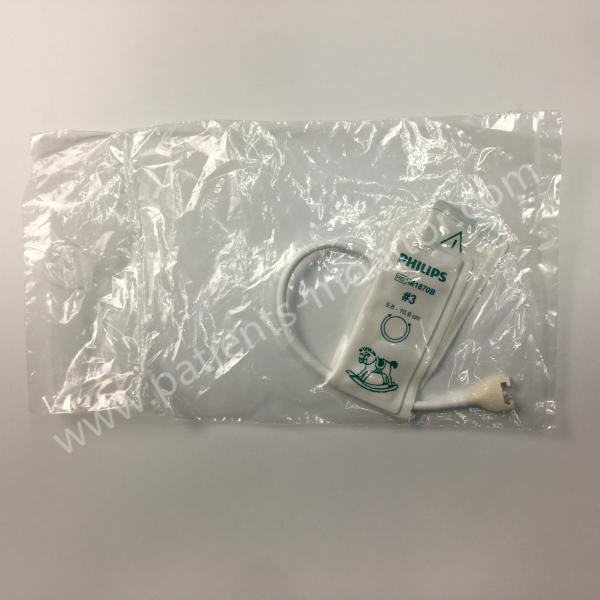 PHiliph Neonatal Infant NIBP Cuff 5.8-10.9cm #3 M1870B Non Invasive Blood Pressure Single Patient