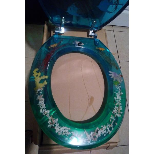 ROUND polyresin toilet seat,sea,Urea sanitary ware，WC seat cover,design toilet seat