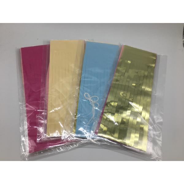 Custom Printed Paper Letter Festival Party Decorations Wedding Party Banners And Tassel