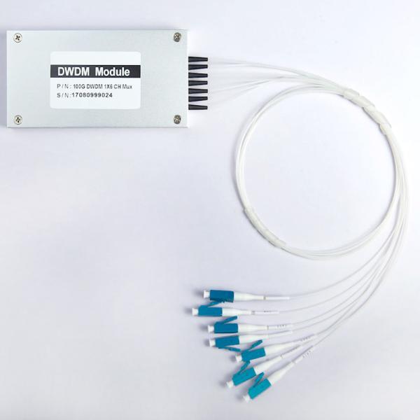 100G DWDM Fiber Optic Cable Mux Demux Module / 40CH Awg Arrayed Waveguide Grating