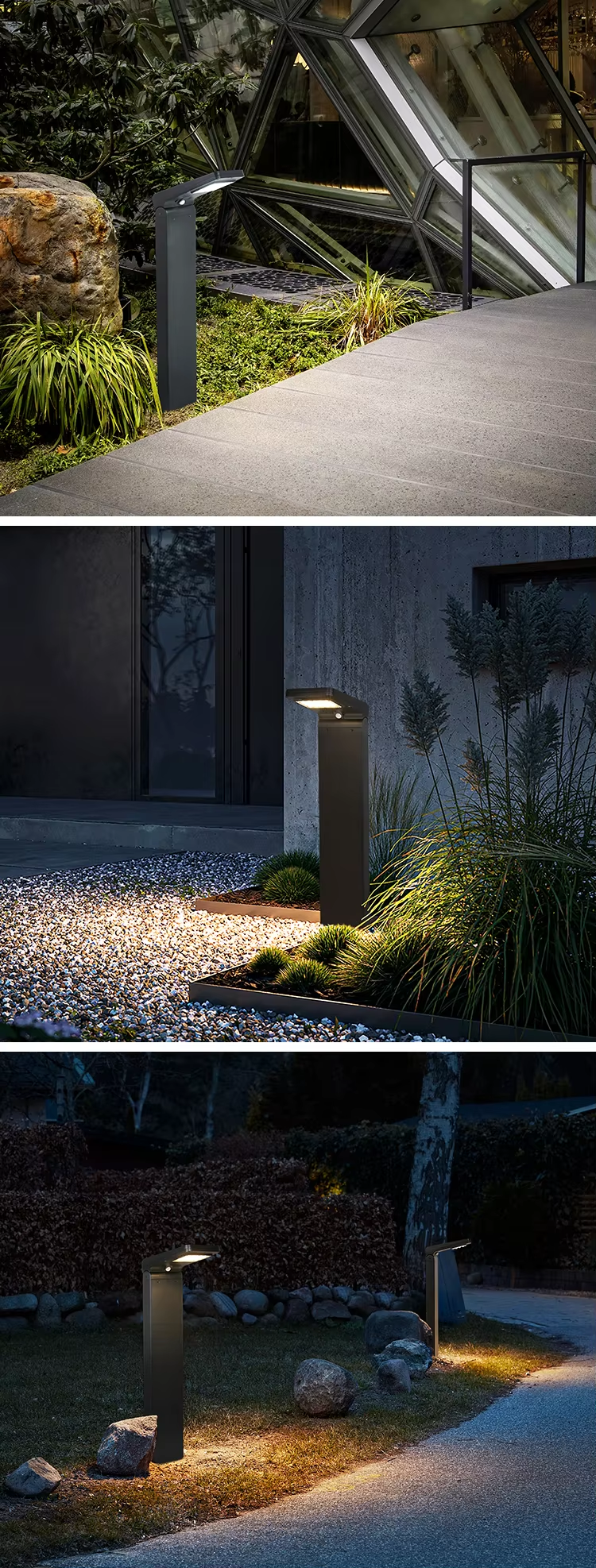IP67 Waterproof Solar Garden Light - High-Brightness, Installation for Villa Gardens and Communities