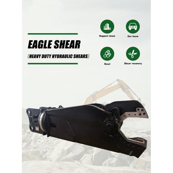  Hituf Mini Excavator Hydraulic Shear Grapple 1500T Cutting Force