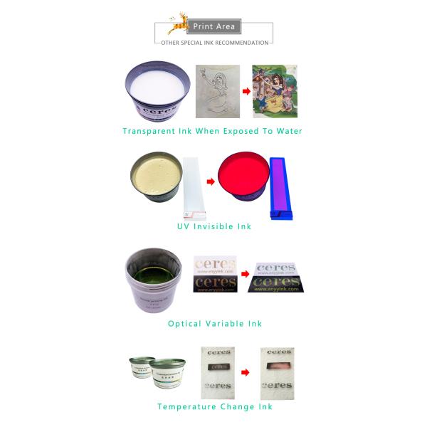 Nature Dry UV Offset Ink Pantone 803 Yellow Fluorescent Printing Ink for Offset Printing in 1KG/CAN
