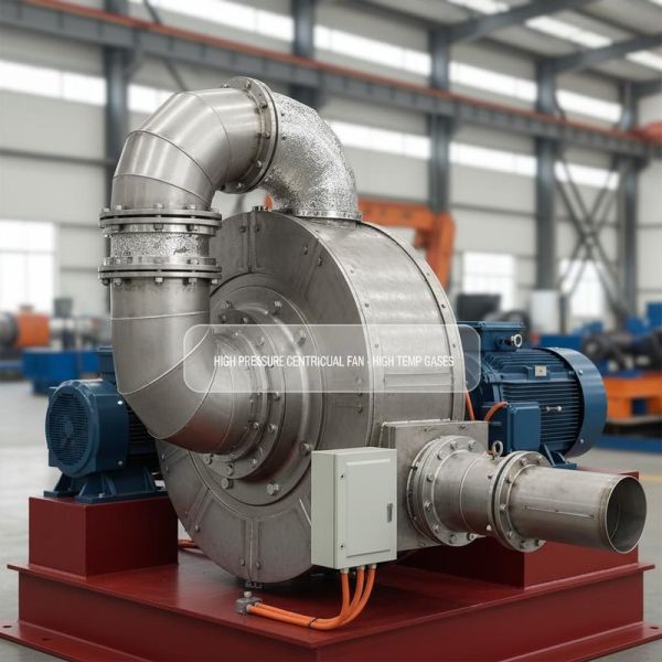 Customizable High-pressure Centrifugal Fan for High-temperature Gas Conveyance with Heat-resistant Materials