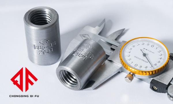 Steel Bar Connector 60/75 Degrees , 25-58mm One Touch Rebar Coupler