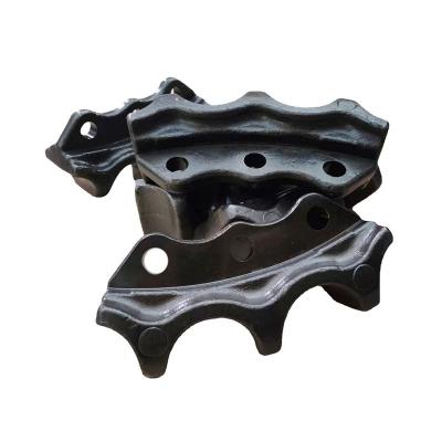 Black Mini Excavator Drive Sprockets Polished For Komatsu PC200