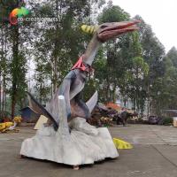 Vida realística do equipamento do parque temático - modelo de Animatronic Dinosaur Pterosauria do modelo do dinossauro do tamanho