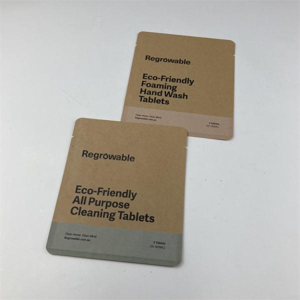 デジタルによって印刷されるOEM再使用可能なPLAのCompostable磨き粉の書類封筒はのための清潔になるパッドを作る