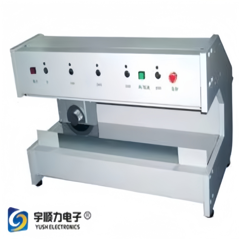 YSV-1A Manual V-Cut PCB Cutting Machine with Adjustable Speed and Stainless Steel Platform for Precision Depaneling