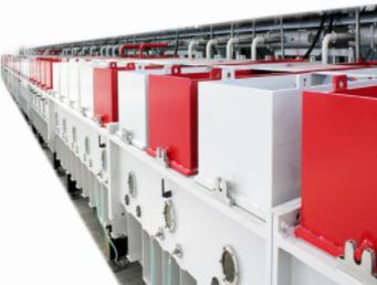Steel Chamber Low E Glass Sputtering Vacuum Coating System High Speed