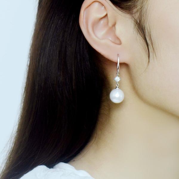 Hipoalergénico 18G Perla colgante Aretes Niñas Turquesa Abrazos Aretes