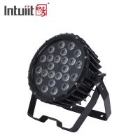 24x3W RGB 3 em 1 paridade exterior do diodo emissor de luz pode fase ilumina o controle de DMX para o concerto do banquete de casamento