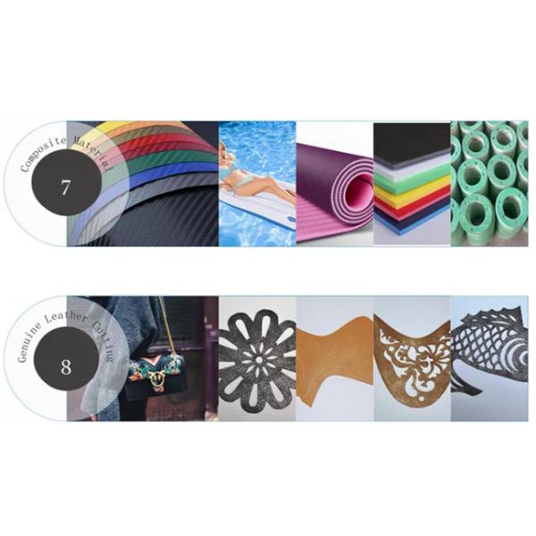 автомат для резки КВ3000 лазера 100В питаясь для текстильной кожаной пены