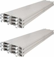 Construction 6061 Andamio Aluminum 240mm Scaffolding Board Metal Steel Plank