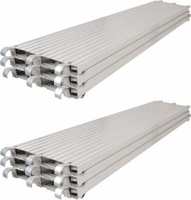 Construction 6061 Andamio Aluminum 240mm Scaffolding Board Metal Steel Plank