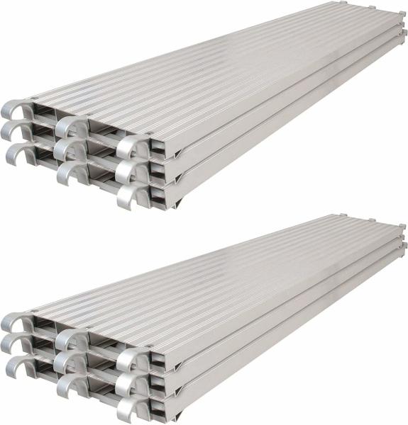 Construction 6061 Andamio Aluminum 240mm Scaffolding Board Metal Steel Plank