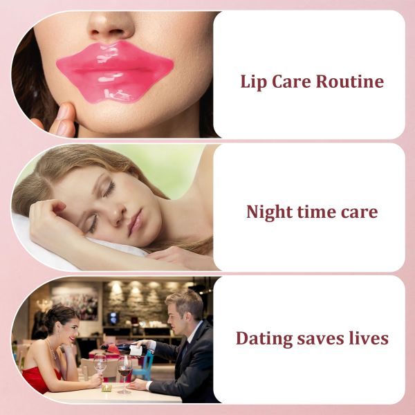 Crystal Cream Hydrating Collagen Lip Mask Intensive Repair For Deep Moisturizing