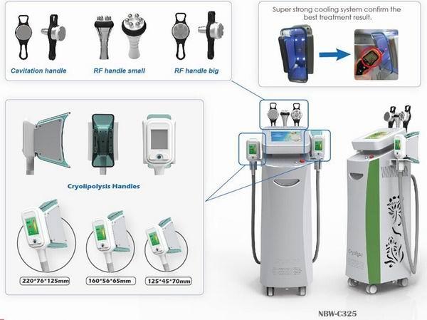 Cryolipolysis Slimming Machine / Weight Loss Machine / 5 in 1 handles Slimming Machine