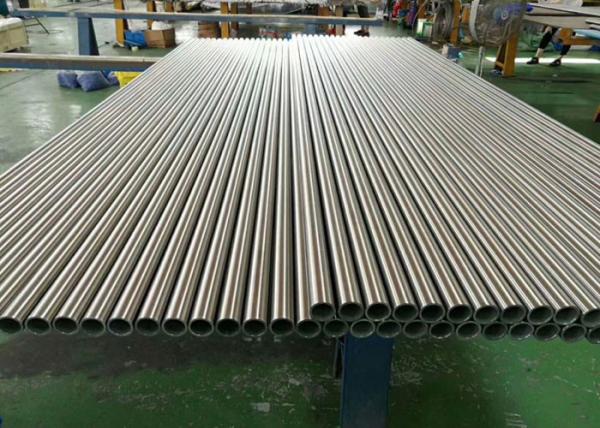 B338 / B861 Grade 17 Titanium Seamless Tube , Varnish Small Diameter Titanium Tubing