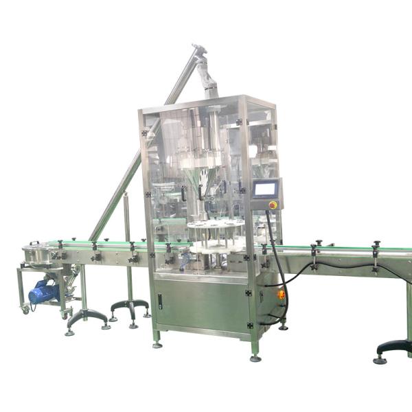 320 KG Core Components PLC Powder Bottle Filling Equipment para produção automática