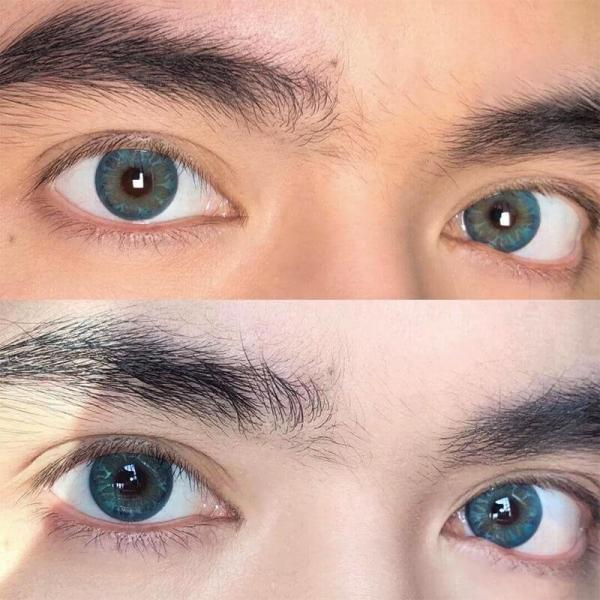 KSSEYE Girl Grey Colour Eye Contact Lens High Moisture Content For Cosmetic