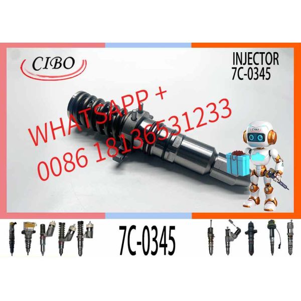 For  Engine 3500A Series Compatible Diesel Common Rail Diesel Fuel Injector 7C-0345 7C0345 Injection Valves