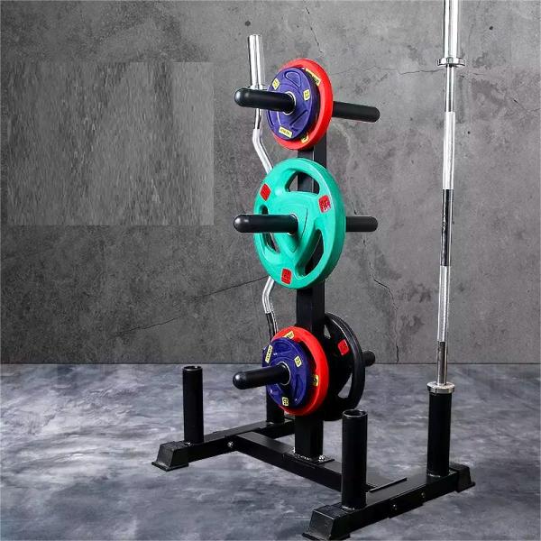Steel Weight Plate Rack for Medium Loaders Gym Equipment by Befreeman