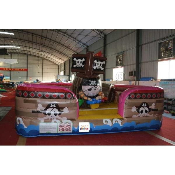 PVC Material Inflatable Bounce House / Blow Up Jump House 5×6×3m EN14960
