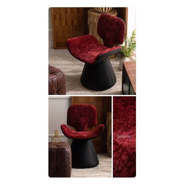 Minimalist Modern Dressing Table Makeup Vanity Chair Creative Backrest Swivel Chair Salon Accent Leisure Home Office Bedroom