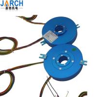 360° que gira 240VAC 300rpm 25.7m m a través del anillo colectando del agujero
