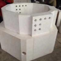 0.3-1 teneur en CaO de fonte refractée AZS pour la fabrication de fours de fonte de verre
