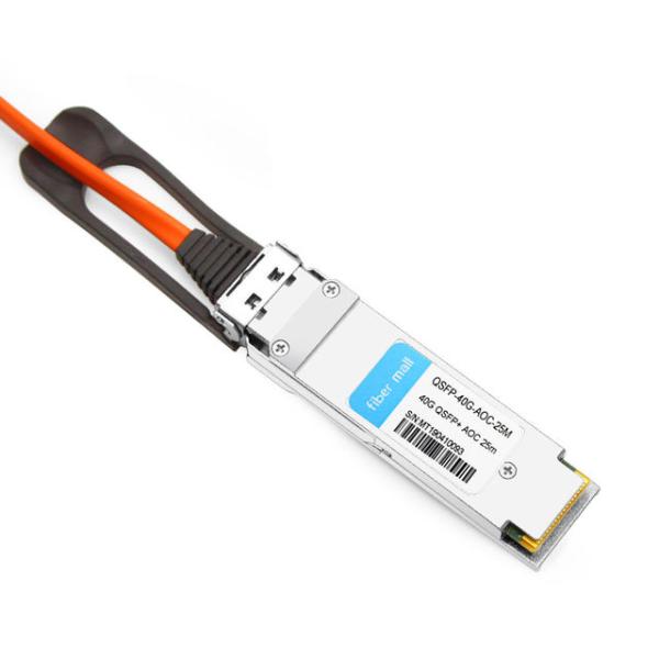 Cisco QSFP-40G-AOC25M Compatible 25m (82ft) 40G QSFP+ to QSFP+ Active Optical Cable